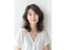 【40代からの大人髪】エイジングケアトリートメント+カット+カラー¥17050