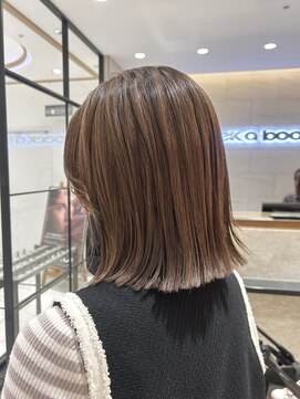 ピークアブー アヴェダ 池袋東武(PEEK-A-BOO AVEDA) タイトなぷつっとボブ