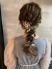 おでかけヘアセット¥3000