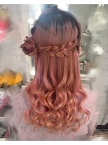 マカリィ 池袋店(Makalii)&nbsp;くるみちゃんヘア アレンジ（ハーフアップ アレンジ）