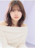 レイヤーカット/くびれヘア/透明感カラー/フェイスレイヤー/池袋