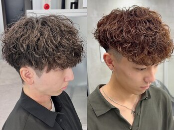 ACRO men's salon 本店【アクロメンズサロン】【9月中旬NEW OPEN(予定)】の写真/【学生割引：メンズカット＋パーマ￥14,850】似合わせ×最旬パーマで引き立つトレンドstyleに！[men's]