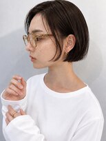 サーカス バイ ビュートリアム 青山(CIRCUS by BEAUTRIUM)&nbsp;大人可愛い　ボブ　ミニボブ　内巻き　黒髪ボブ　ふんわりボブ