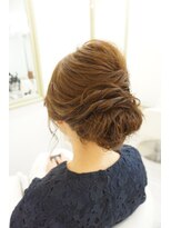 ヘアアンドメイクジップ恵比寿 (Hair＆Make ZIP)&nbsp;キレイめシニヨン　ヘアセット