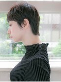 ジェンダーレス 大人ショート ダークブラウン★★