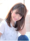 美髪うざバングストレートニュアンスボブ【船橋/西船橋】