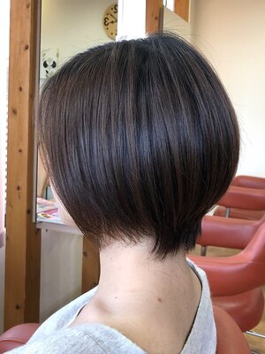 高いカット技術でスタイリング簡単・手ぐしで簡単にキマる似合せヘアをご提案◎朝の忙しい時間も時短可能★