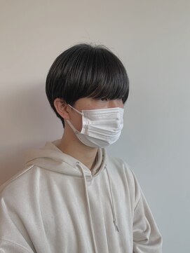 トップヘアーヒルズ 安城(TOP HAIR HILLS) ショートマッシュ/アッシュブラック