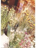 ドライフラワー販売も行っています♪お気軽にお立ち寄りください