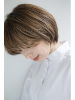 ミエル ヘア 新宿(miel hair) 20代30代大人かわいいヘア/ショートボブ/前下がりボブ【新宿】