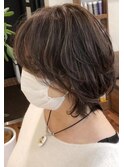 nex表参道 ハイライトカラー 大人 白髪 ベージュ