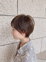 ライズ バイ レボ 柏店(RISE by REVO)&nbsp;ボブ/カーキグレージュ/大人かわいい/フェザーバング