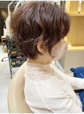 20代30代40代大人可愛いショート×ニュアンスパーマ_TREAT浦安
