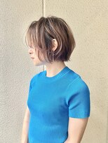 ノブレス(NOBLESSE)&nbsp;ショートボブ/バレイヤージュ/nagata