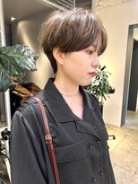 フィルムス 新宿(FILMS)&nbsp;斜めバング/グレージュカラー/デザインカラー/シルキーベージュ