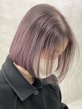 スー 渋谷(suu) グラデーションカラーラベンダーグレージュラベンダーカラー