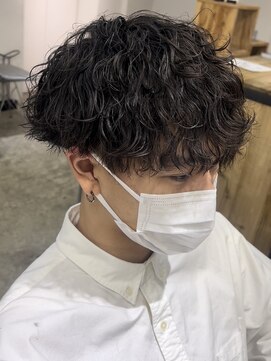 グリーン 高田馬場(green) 波巻きパーマ/レイヤーマッシュ