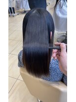 ザック ヴィ(ZACC  vie) 初めての艶感！縮毛矯正ストレート