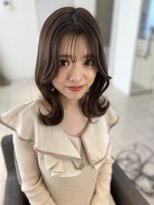 フェリーチェ(Felice)&nbsp;似合わせヘアメイク　オレンジメイク　くびれ巻き　撮影メイク