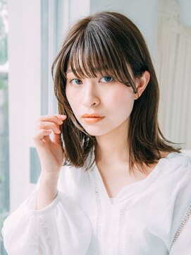 リュープリエ 笹塚(Lieu plie) 鎖骨×くびれロブセミロング