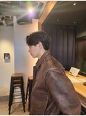 前下がりのショートヘアー