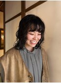 ふわふわミディアムパーマ〇