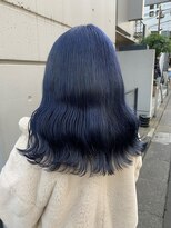 ドットハリス(.Hallis)&nbsp;ハイトーン/ネイビーブルー/髪質改善