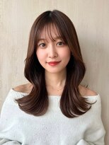 アフロート ルヴア(AFLOAT RUVUA)&nbsp;＊20代30代40代◎小顔薄め前髪レイヤーカットくびれヘア