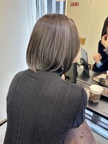 バッカ 横浜桜木町店(BACCA)&nbsp;切りっぱなし　ボブ　前髪なし