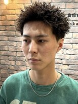 ザ ワンアンドオンリー シズオカ(The one and only. Shizuoka)&nbsp;x/Men’s/フェザーパーマ/サーフカール/ニュアンスデザイン