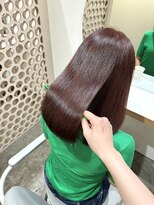 ヌー 栄(nuu) 艶カラー×高濃度水素トリートメント
