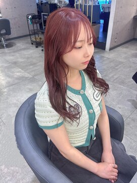 ノエ 心斎橋(Noe) ピンクカラー/髪質改善/顔周りカット