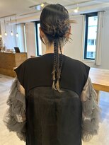 モクレン(mokuren.)&nbsp;ヘアアレンジ