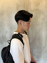 リリアーナ(LILIANA)&nbsp;センターパート　メンズ縮毛矯正　池袋縮毛矯正