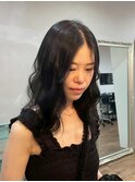 ロングレイヤー/黒髪/艶髪