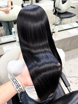 ソソ(soso) 髪質改善ケラチントリートメント/ブリーチカラー/ブラウン/横浜