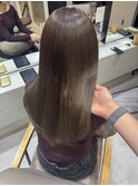 韓国風レイヤーカット髪質改善ダブルカラーハッシュカット