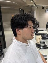 フランクスバーバーザスタンド(Frank’s barber the stand)&nbsp;サーフカール/スパイキーショート/フェザーパーマ/飯田橋S