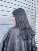 10代20代 ブルーブラック/ブラック/ダークトーン/艶髪/カラー