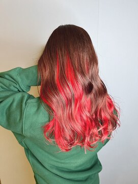 ブロッサム 保谷(Blossom) 20代30代40代大人インナーカラー耳掛け切りっぱなし大人