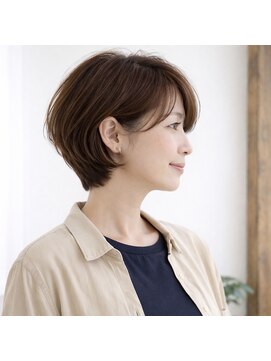 スープレックス ヘアーデザイン(SOUPREX HAIR DESIGN) ミセスナチュラルレイヤーボブ 20代 30代 40代 50代 髪質改善