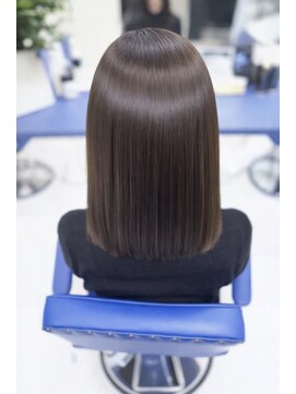 スリーディーヘア(3D Hair) ミディアム/縮毛矯正/髪質改善/艶髪/美髪【銀座/髪質改善】