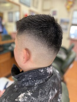 カットハウス コヤマの写真/【時短メニューあり◎】仕事帰りや合間にも！スピーディー×高技術でフェードもパーマも時短でキマる◇