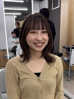 ソアー(SOAR) 《SOAR》柔らかレイヤー×モーブブラウンカラー