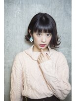 サロンドミルク 原宿(salon de MiLK)&nbsp;【salon de MiLK 原宿】外ハネおしゃれボブ