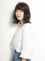 ヘアークラフト(Hair Craft)&nbsp;外ハネ切りっぱなしグレージュ