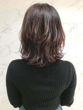 パティオン(PATIONN) 縮毛矯正＋デジタルパーマでルーズ外ハネボブ【表参道青山原宿】