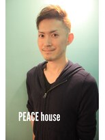 ピース(PEACE) 外国人風メンズショート