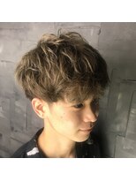 ヘアサロンエムフィス 池袋東口(HAIR SALON M Fe's)&nbsp;ミルクティーベージュ×マッシュ