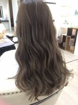 クラン 六甲道(Chlan)&nbsp;重めロブ×くすみベージュ[六甲道/ハイライト]